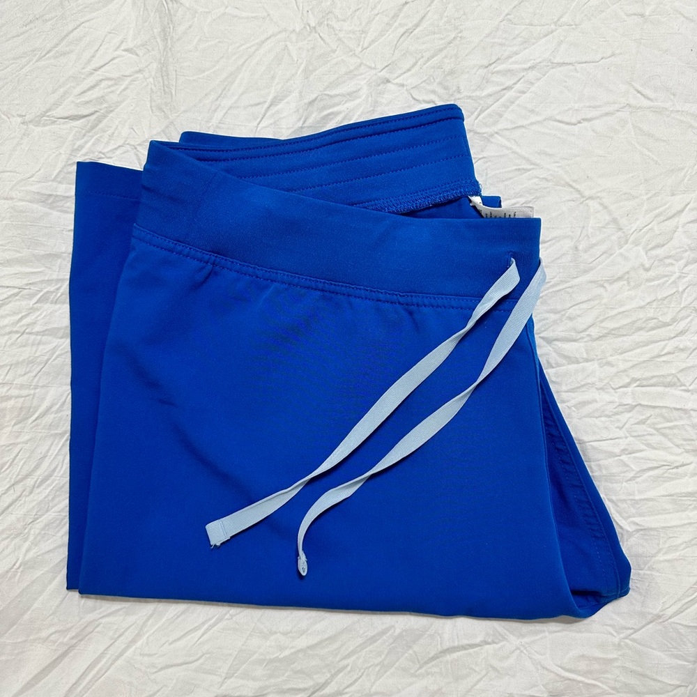 FIGS Royal Blue Livingston Pants - LOW WAISTED💙